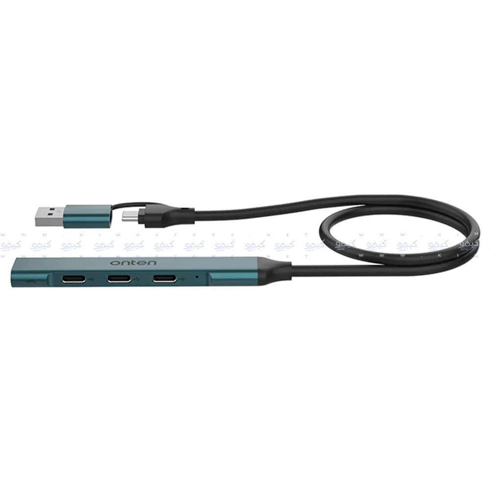 Onten OTN-UCA9703S 4in2 Type-C + USB HUB Converter - Image 2