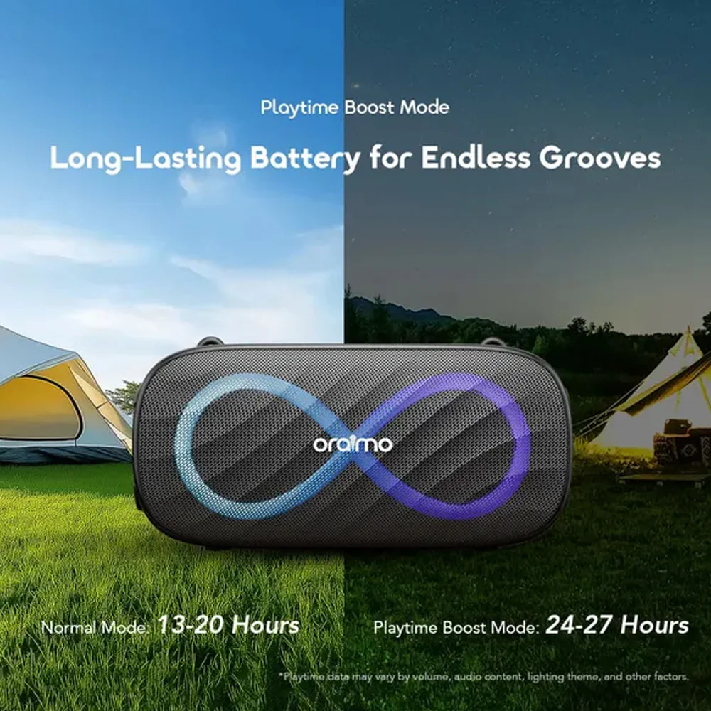 Oraimo SpaceBox Pro OBS-682 Karaoke Portable Bluetooth Speaker - Image 13
