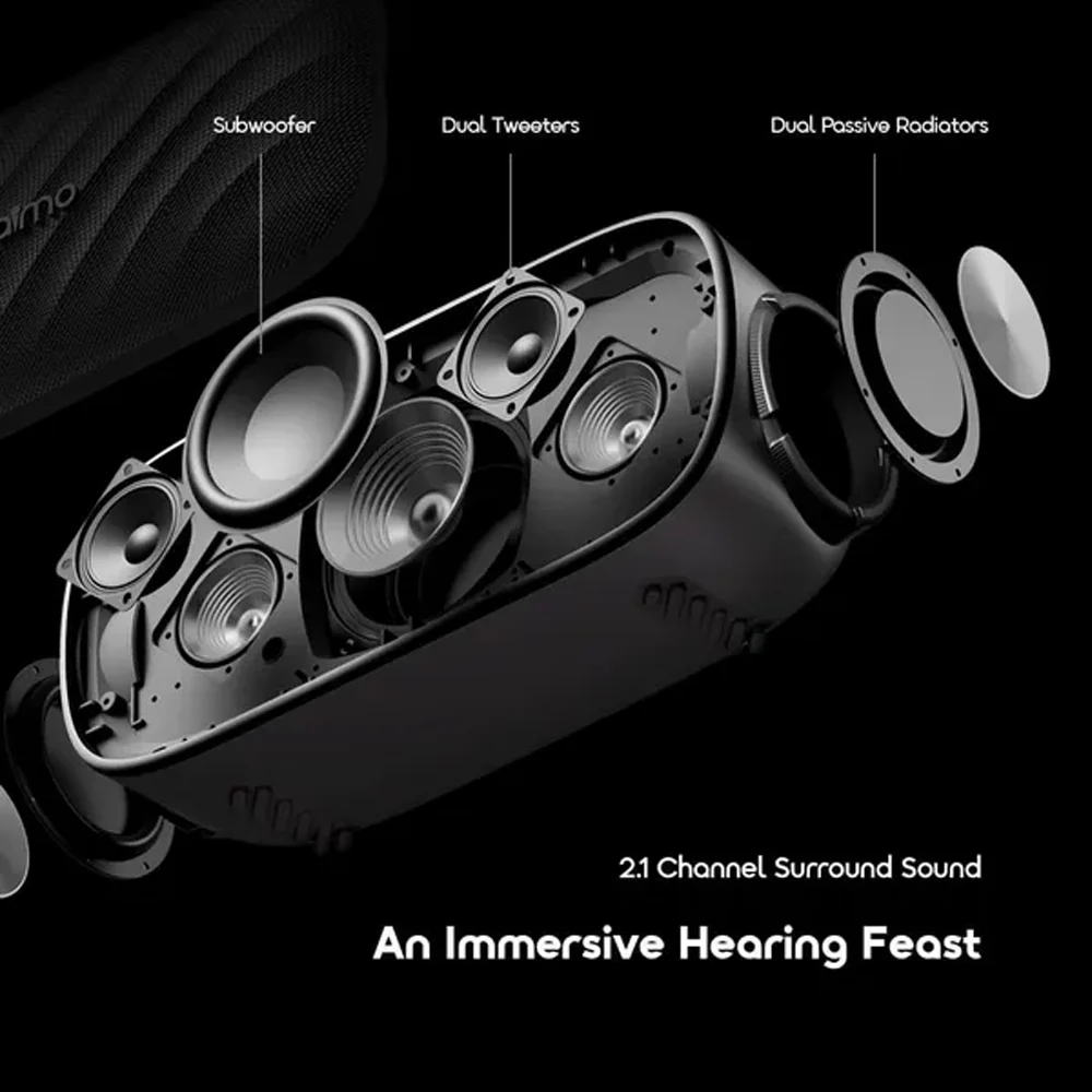 Oraimo SpaceBox Pro OBS-682 Karaoke Portable Bluetooth Speaker - Image 15