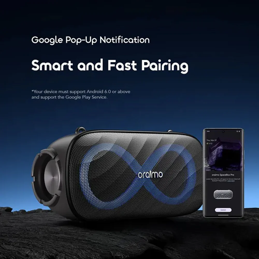 Oraimo SpaceBox Pro OBS-682 Karaoke Portable Bluetooth Speaker - Image 7