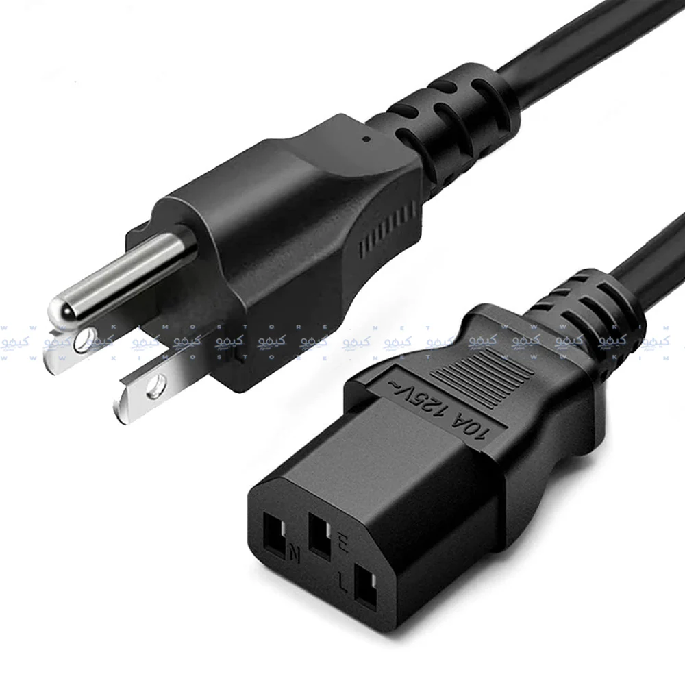 PC Power Cable 10A 1.8m (UK Plug) (Original Used)
