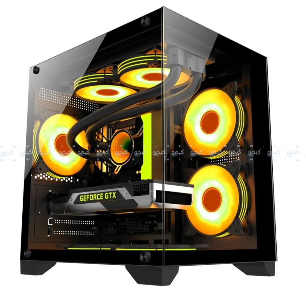 Phantom Aurora Pro Gaming Mid Tower Case (Intel Core i5-6400 - 8GB Ram - 128GB SSD - Zotac Gaming GeForce GTX 1660 Twin Fan 6GB GDDR5 Graphics Card - LG MS-G021 Motherboard LGA1151 - Power Supply 600W) Ready PC (Used)