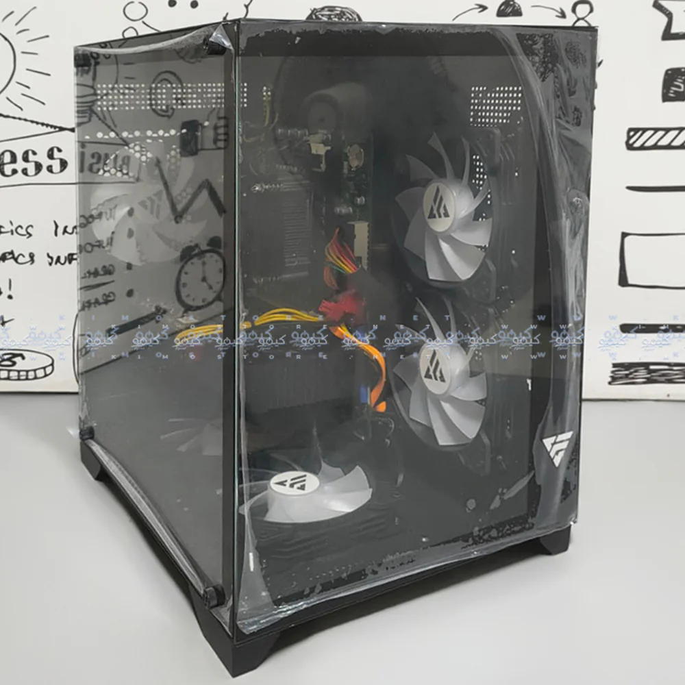 Phantom Aurora Pro Gaming Mid Tower Case (Intel Core i5-6400 - 8GB Ram - 128GB SSD - Zotac Gaming GeForce GTX 1660 Twin Fan 6GB GDDR5 Graphics Card - LG MS-G021 Motherboard LGA1151 - Power Supply 600W) Ready PC (Used) - Image 3