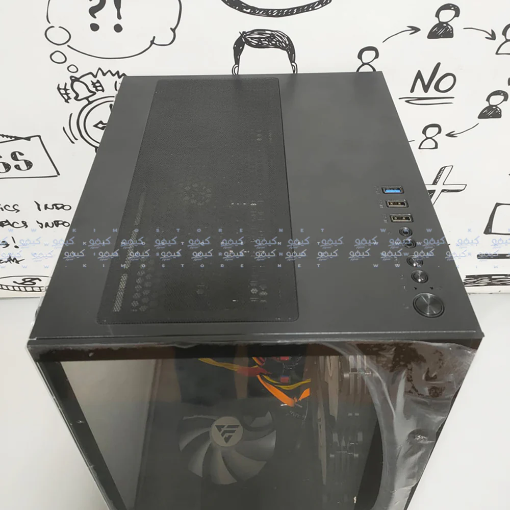 Phantom Aurora Pro Gaming Mid Tower Case (Intel Core i5-6400 - 8GB Ram - 128GB SSD - Zotac Gaming GeForce GTX 1660 Twin Fan 6GB GDDR5 Graphics Card - LG MS-G021 Motherboard LGA1151 - Power Supply 600W) Ready PC (Used) - Image 5