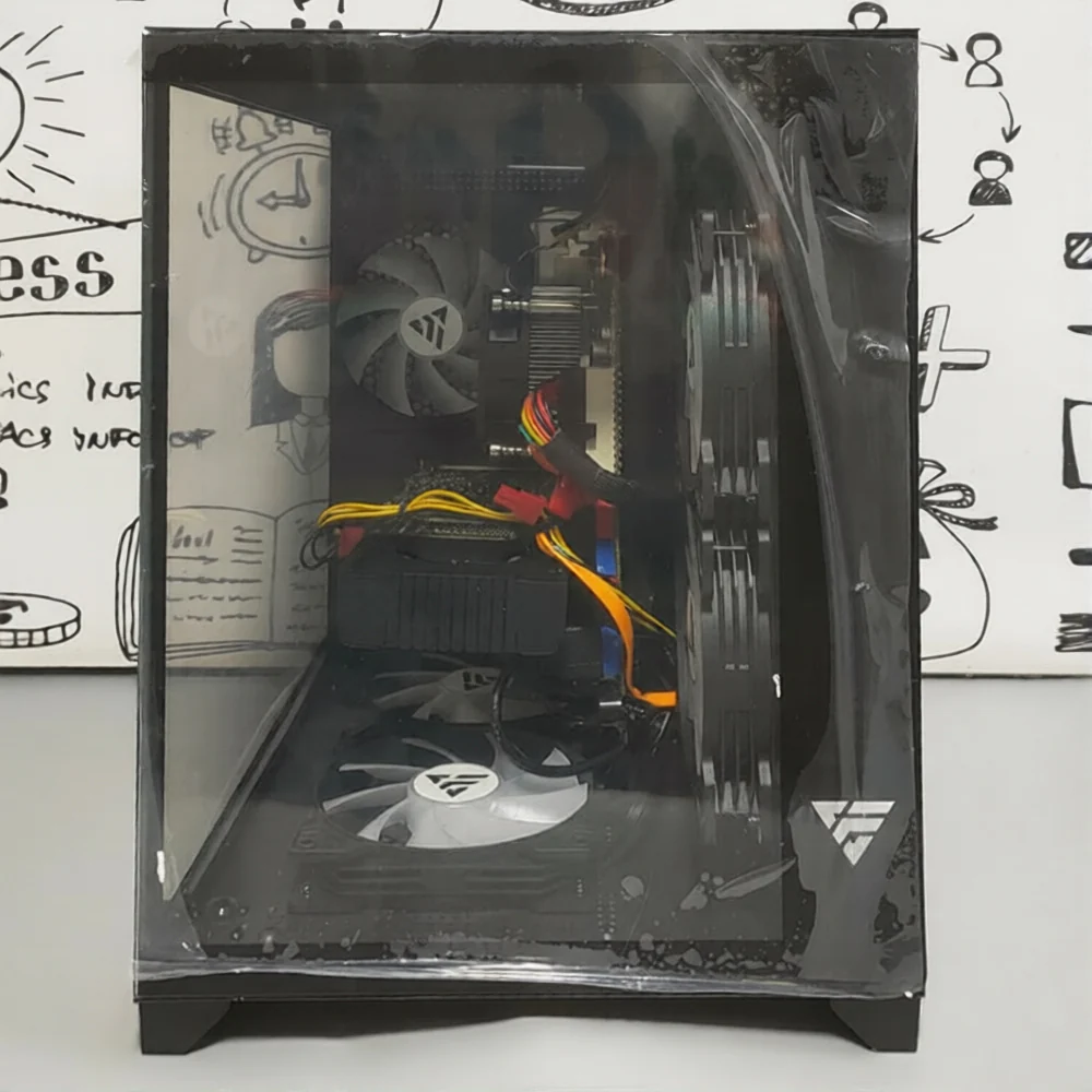 Phantom Aurora Pro Gaming Mid Tower Case (Intel Core i5-9400F - 8GB Ram - 120GB SSD - NVIDIA GTX 1060 3GB GDDR5 - M.B Asus EX-H310M-V3 - Power Supply 600W) Ready PC (Used) - Image 2