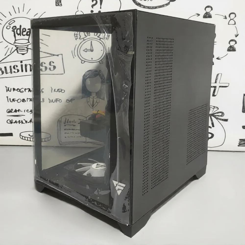 Phantom Aurora Pro Gaming Mid Tower Case (Intel Core i5-9400F - 8GB Ram - 120GB SSD - NVIDIA GTX 1060 3GB GDDR5 - M.B Asus EX-H310M-V3 - Power Supply 600W) Ready PC (Used) - Image 4