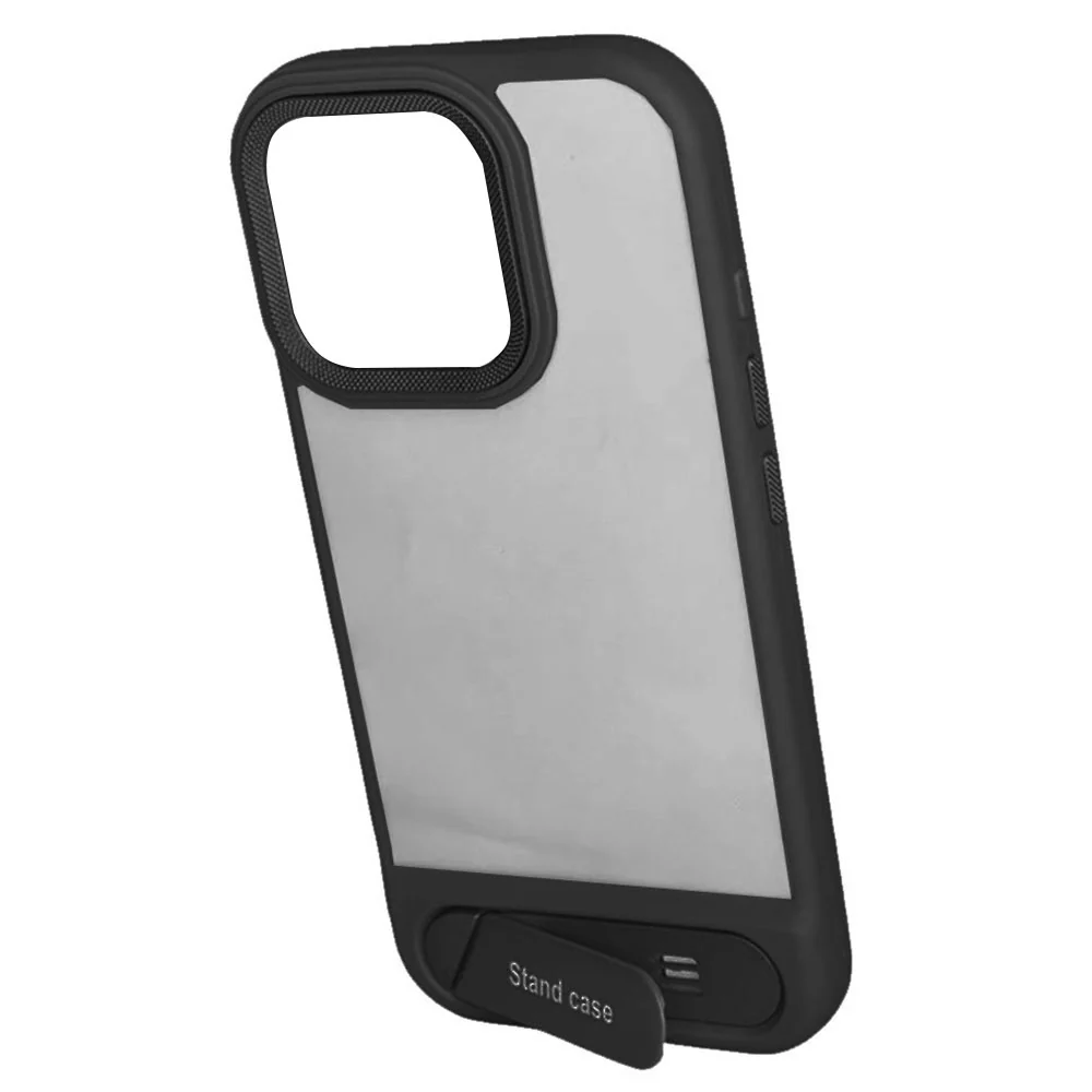 Phone Silicone Cover With Stand iPhone 14 Pro Max - Image 2