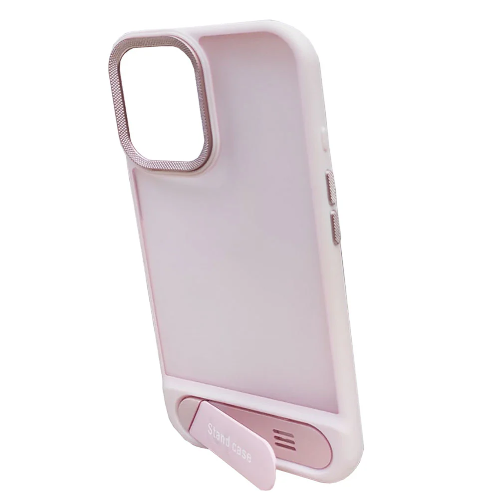 Phone Silicone Cover With Stand iPhone 16 - Image 2