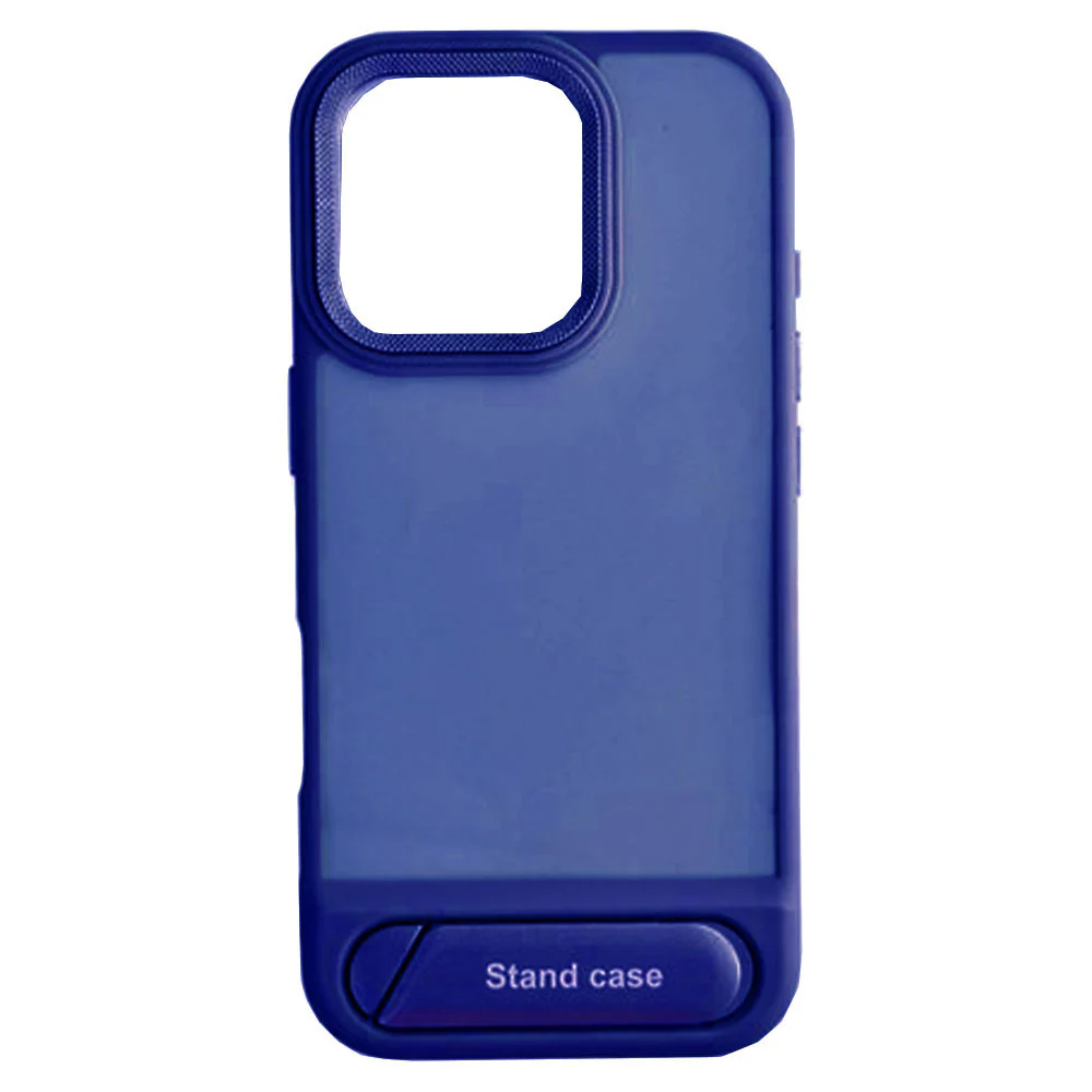 Phone Silicone Cover With Stand iPhone 16 Pro - Image 3
