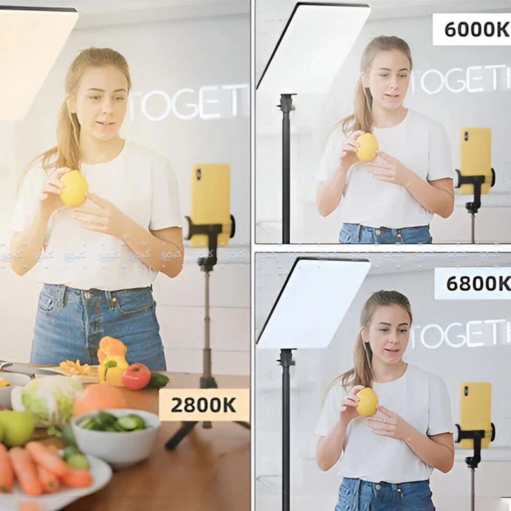 Plokama LIVE-P19 LED Professional Photography Fill Light - Image 8