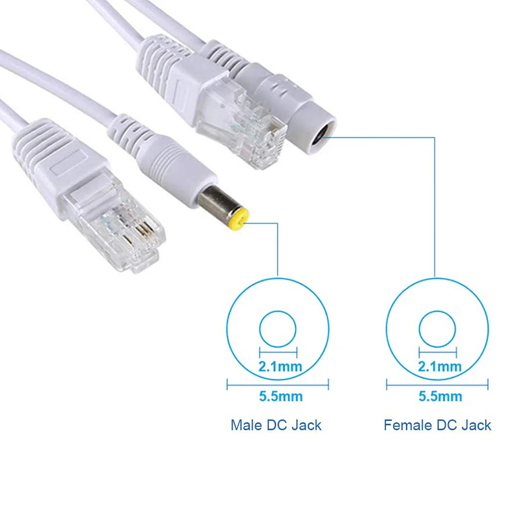 PoE Splitter Kit DC Power Adapter Connector - Image 3