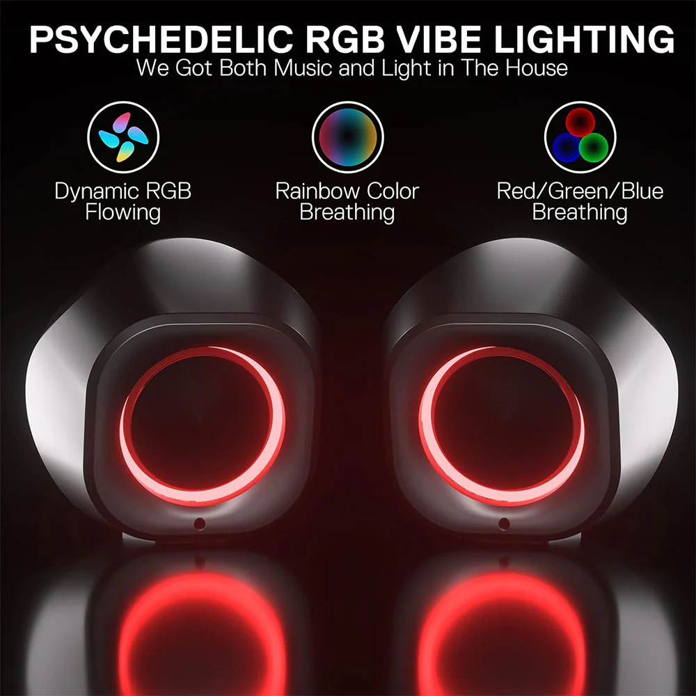 Redragon Kaidas Pro GS590 RGB Subwoofer 2.1 - Black - Image 10