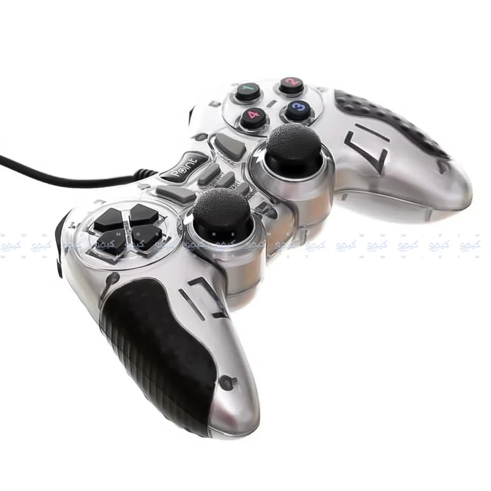 Point PT-550s Single Wired Gamepad - Silver - Image 2