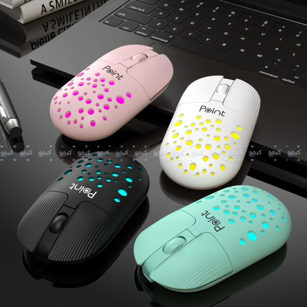 Point PT-70 Rechargeable Wireless Mouse 1600Dpi - Image 6