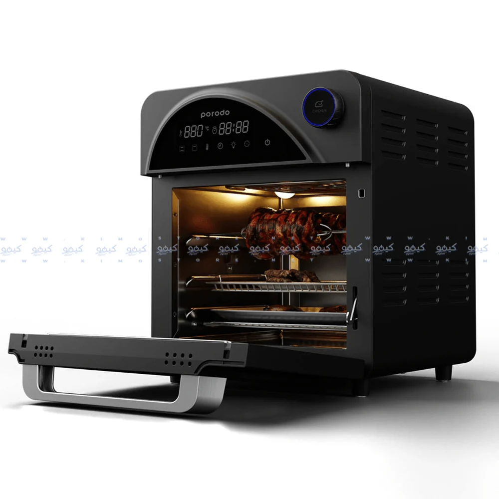 Porodo Lifestyle Dual Mode Touch Control Air Fryer & Oven 14.5L 1700W - Image 3