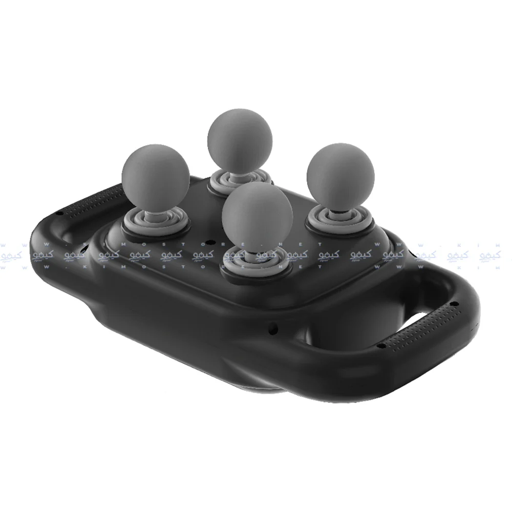 Porodo Lifestyle Massager Quad Comfort PD-4HMSG-BK 2000mAh - Image 2