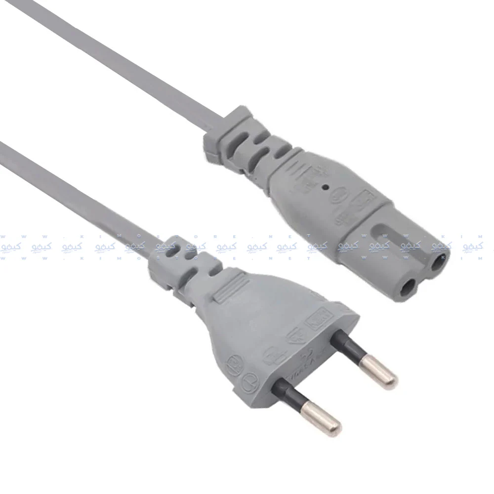 Laptop Power Cable 2 pin 1.5m - Image 3
