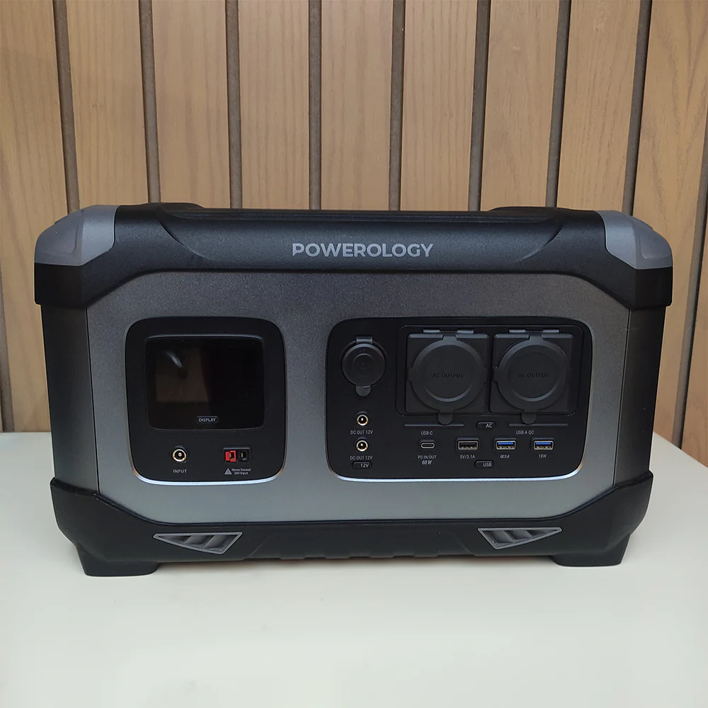 Powerology Portable Power Generator PPBCHA23 1300W 392000mAh (Used) - Image 2