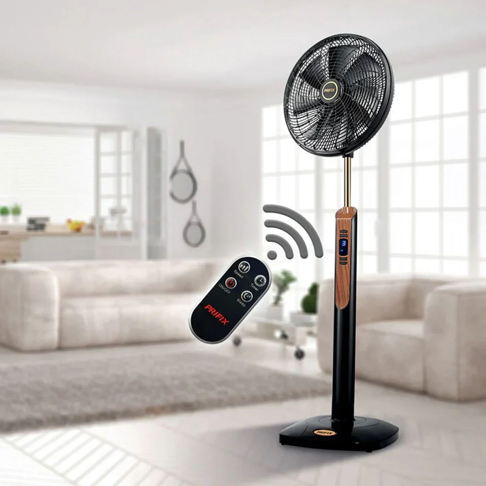 Prifix Stand Fan With Remote Hawaii SFH-171 17 Inch - Image 4