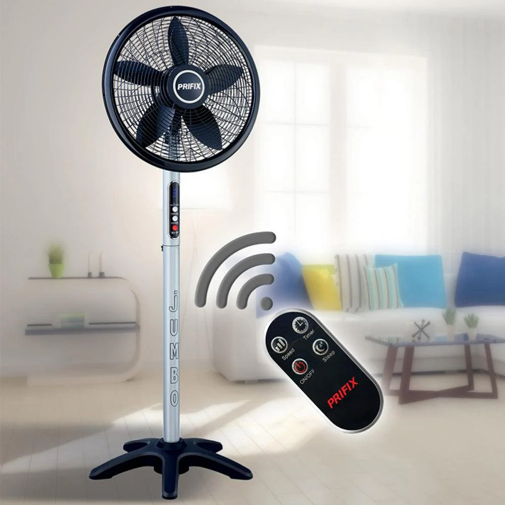 Prifix Stand Fan With Remote Jumbo SFJ-211 21 Inch - Image 2