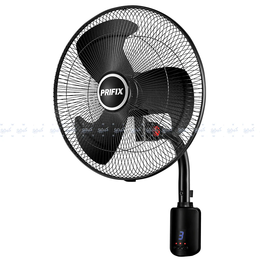 Prifix Wall Fan With Remote Shark WFS-181 18 Inch - Image 2