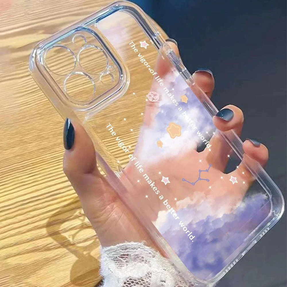 Printed Clear Phone Cover iPhone - Image 11