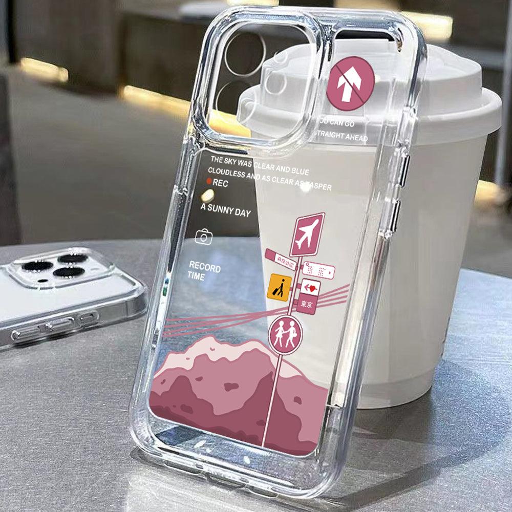 Printed Clear Phone Cover iPhone - Image 4
