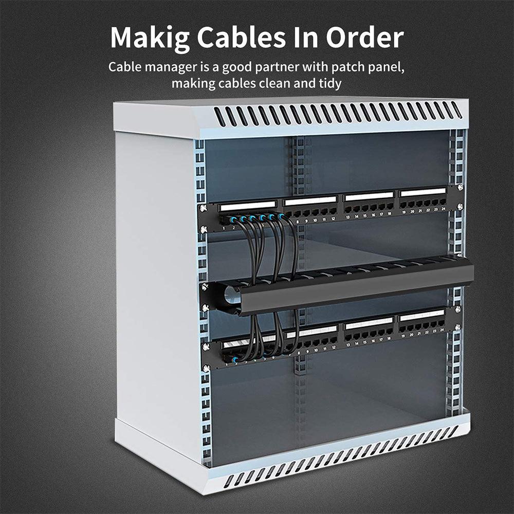 Prolink Plastic Cable Management 1U 24 Port - Image 2