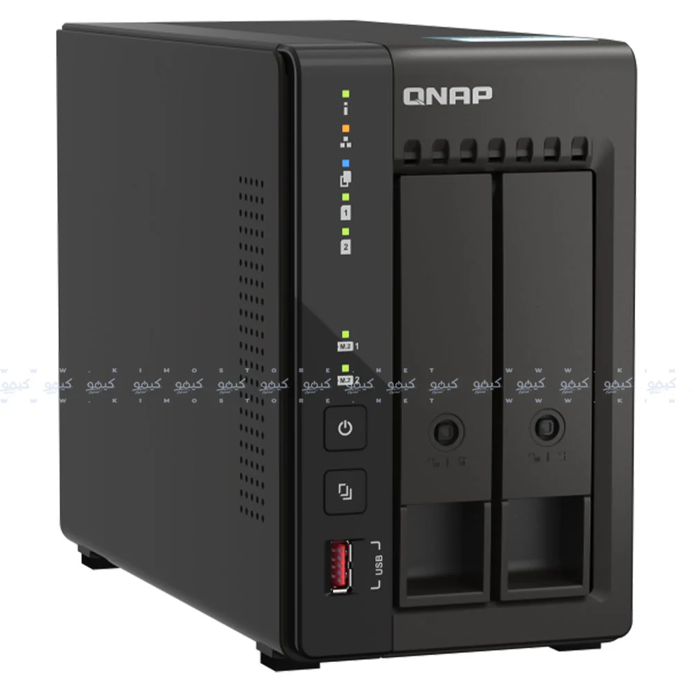 QNAP TS-253E 2-Bay Cloud Storage NAS Enclosure - Image 2