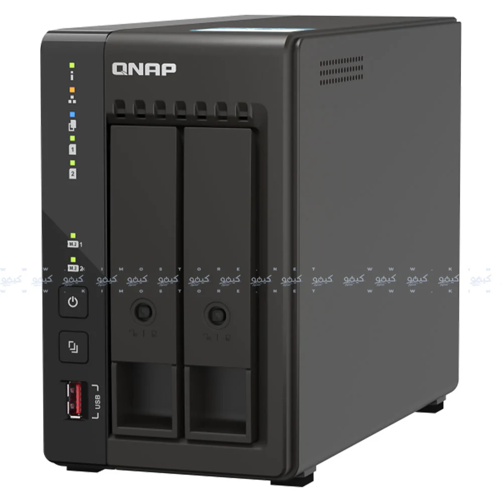 QNAP TS-253E 2-Bay Cloud Storage NAS Enclosure - Image 3