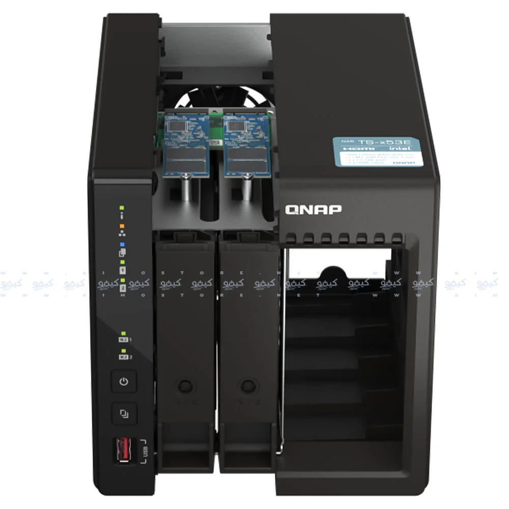 QNAP TS-253E 2-Bay Cloud Storage NAS Enclosure - Image 4