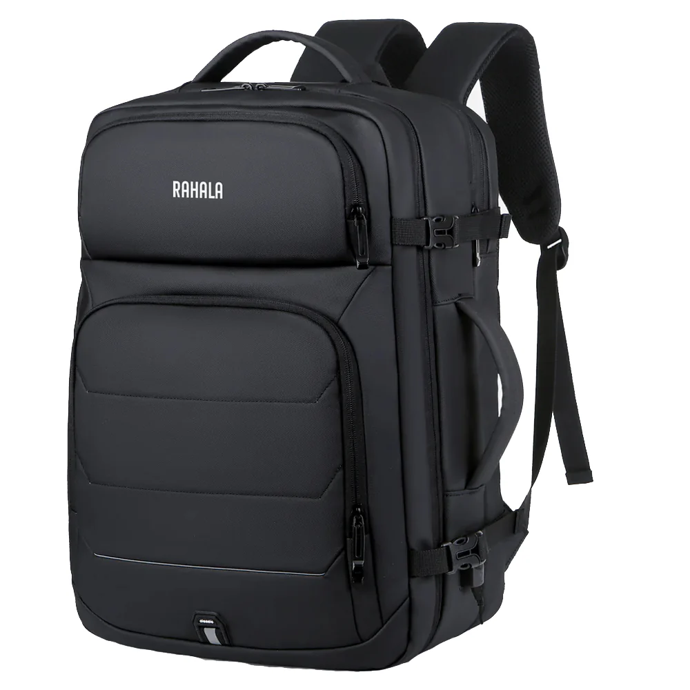 Rahala 2201 Laptop Backpack - Black - Image 2