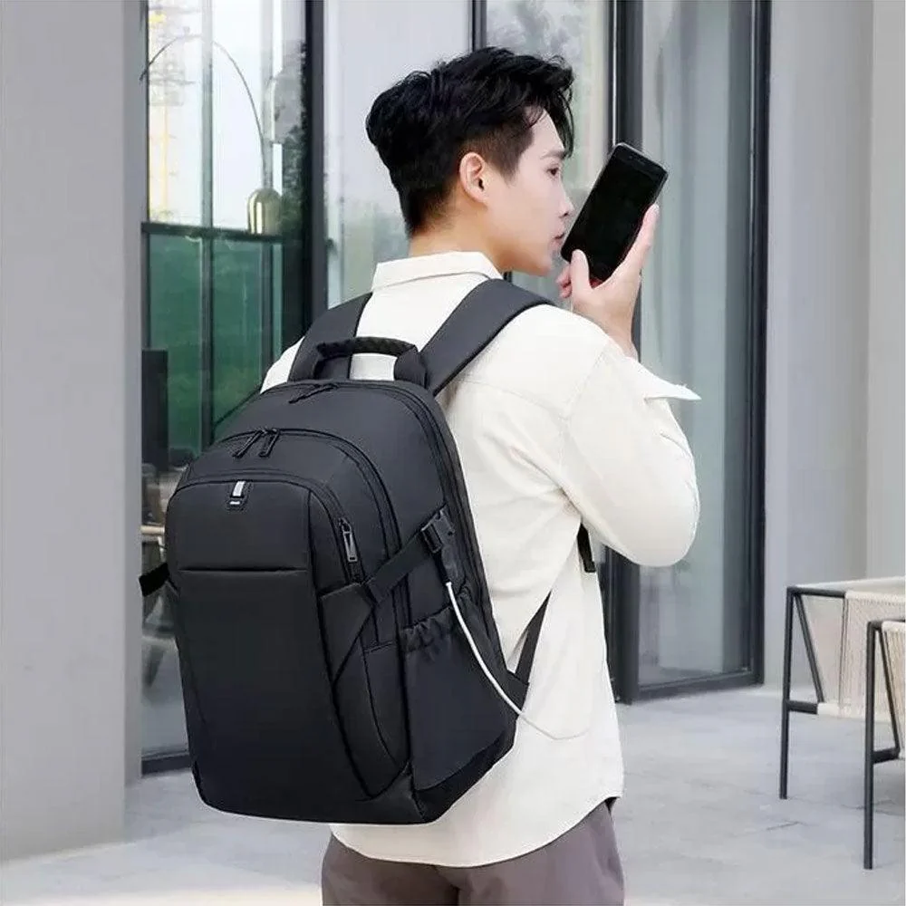 Rahala 2204 Laptop Backpack - Black - Image 11