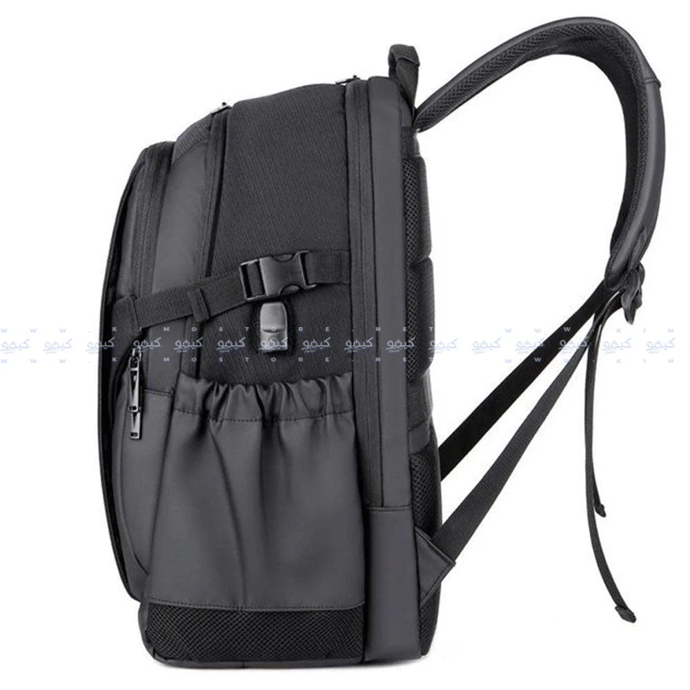 Rahala 2204 Laptop Backpack - Black - Image 3