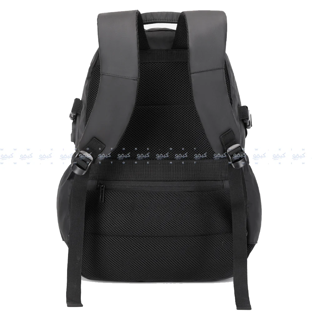 Rahala 2204 Laptop Backpack - Black - Image 4