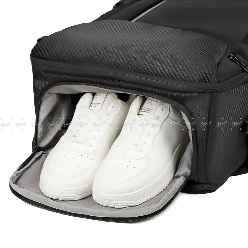 Rahala 2405 Laptop Backpack - Black - Image 7