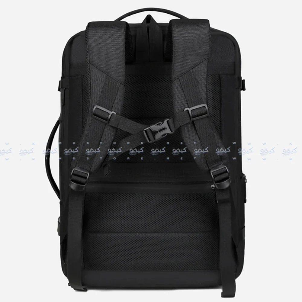 Rahala 2405 Laptop Backpack - Black - Image 8