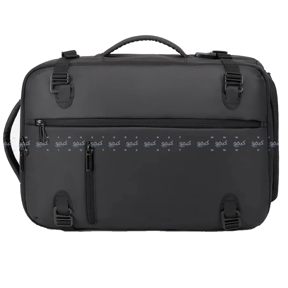 Rahala 3726 15.6 Inch Laptop Backpack - Black - Image 7