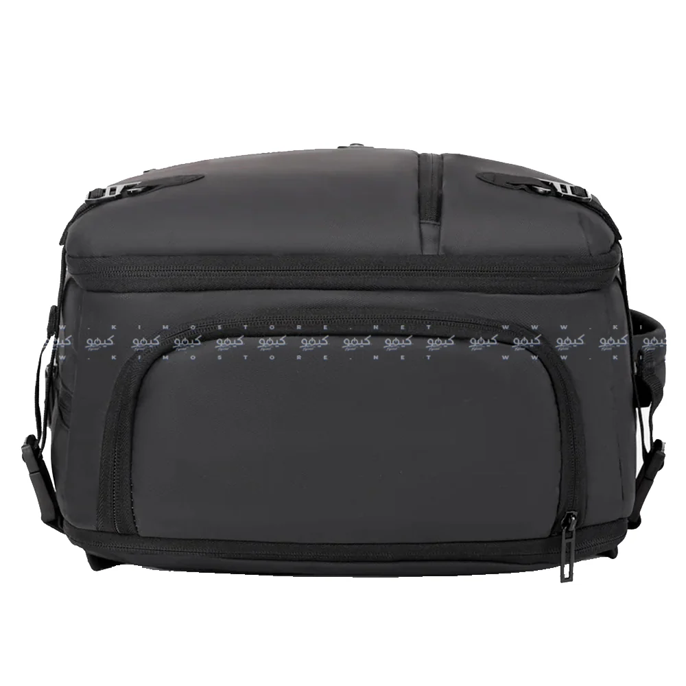 Rahala 3726 15.6 Inch Laptop Backpack - Black - Image 8