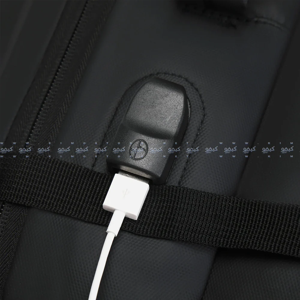 Rahala RAL-2023 Laptop Backpack - Black - Image 12