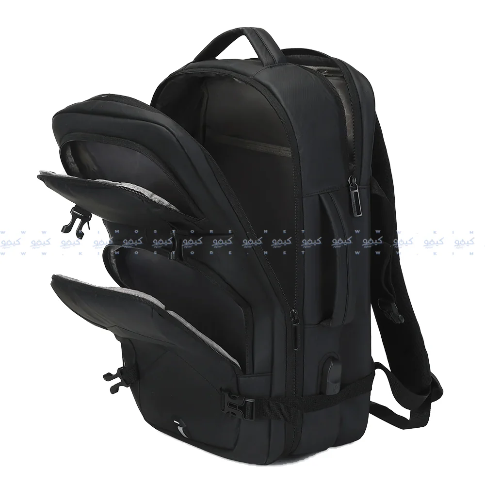 Rahala RAL-2023 Laptop Backpack - Black - Image 7