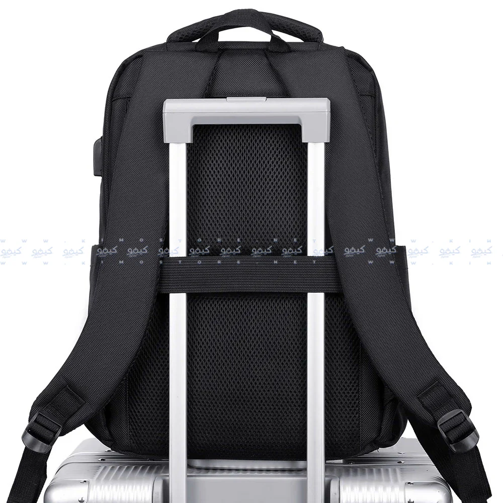 Rahala RAL-503 Laptop Backpack - Black - Image 22