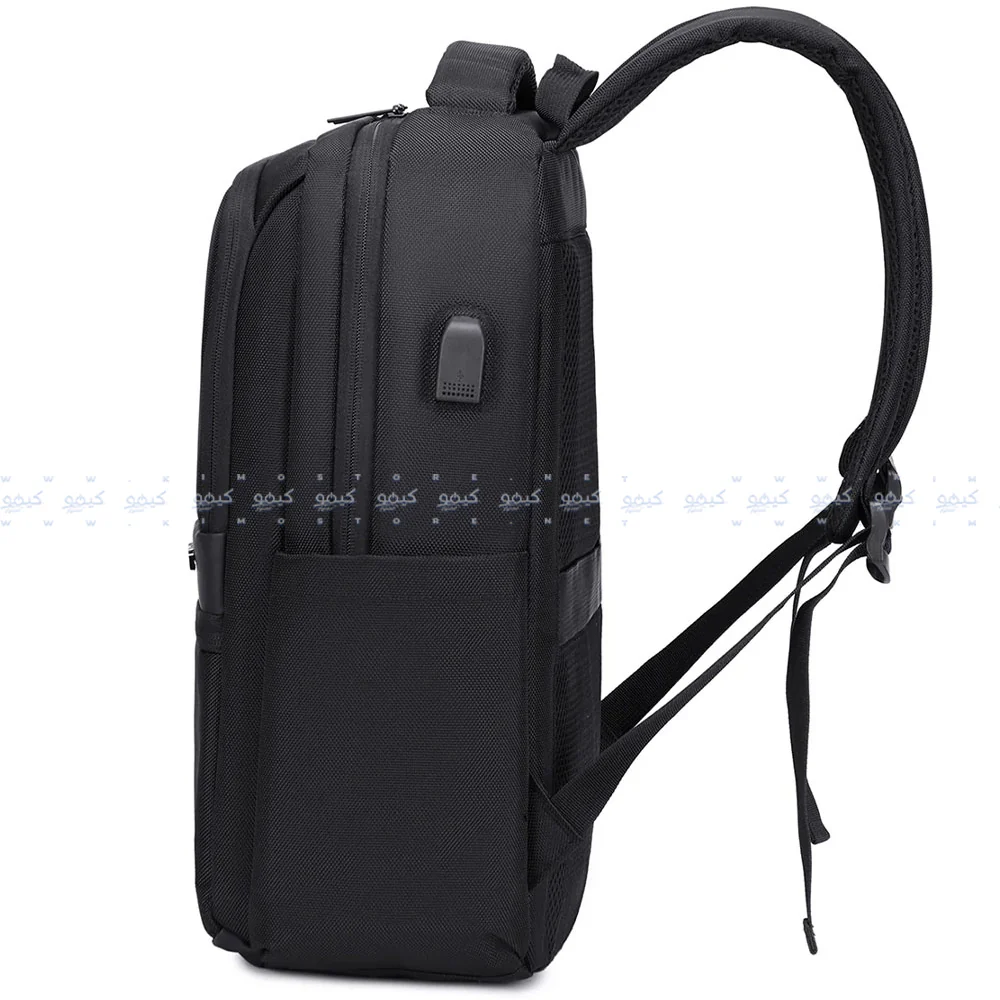 Rahala RAL-503 Laptop Backpack - Black - Image 4