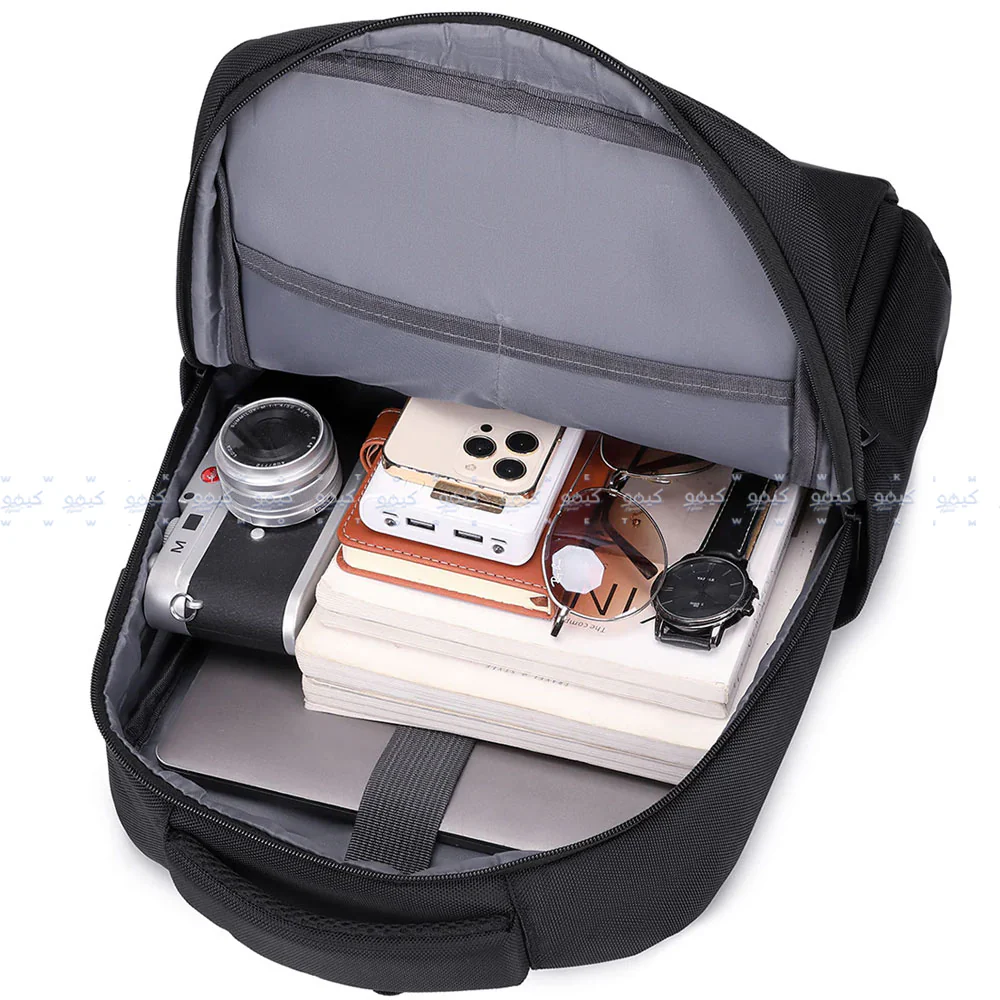 Rahala RAL-503 Laptop Backpack - Black - Image 8