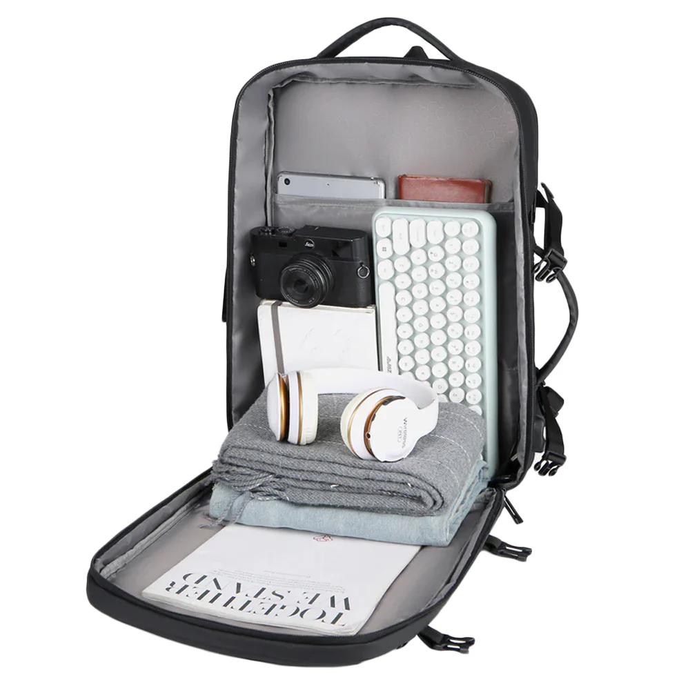 Rahala RAL-5302 Laptop Backpack - Black - Image 8