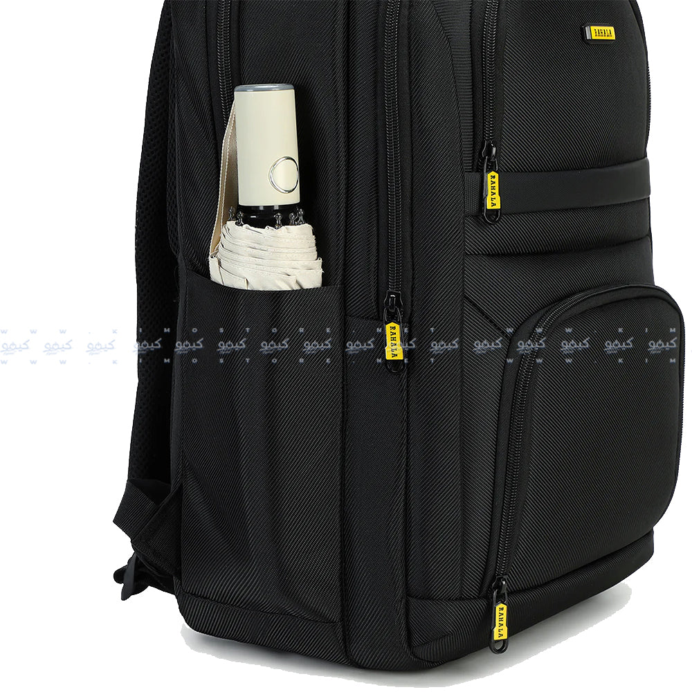 Rahala RAL-801 Laptop Backpack - Black - Image 5