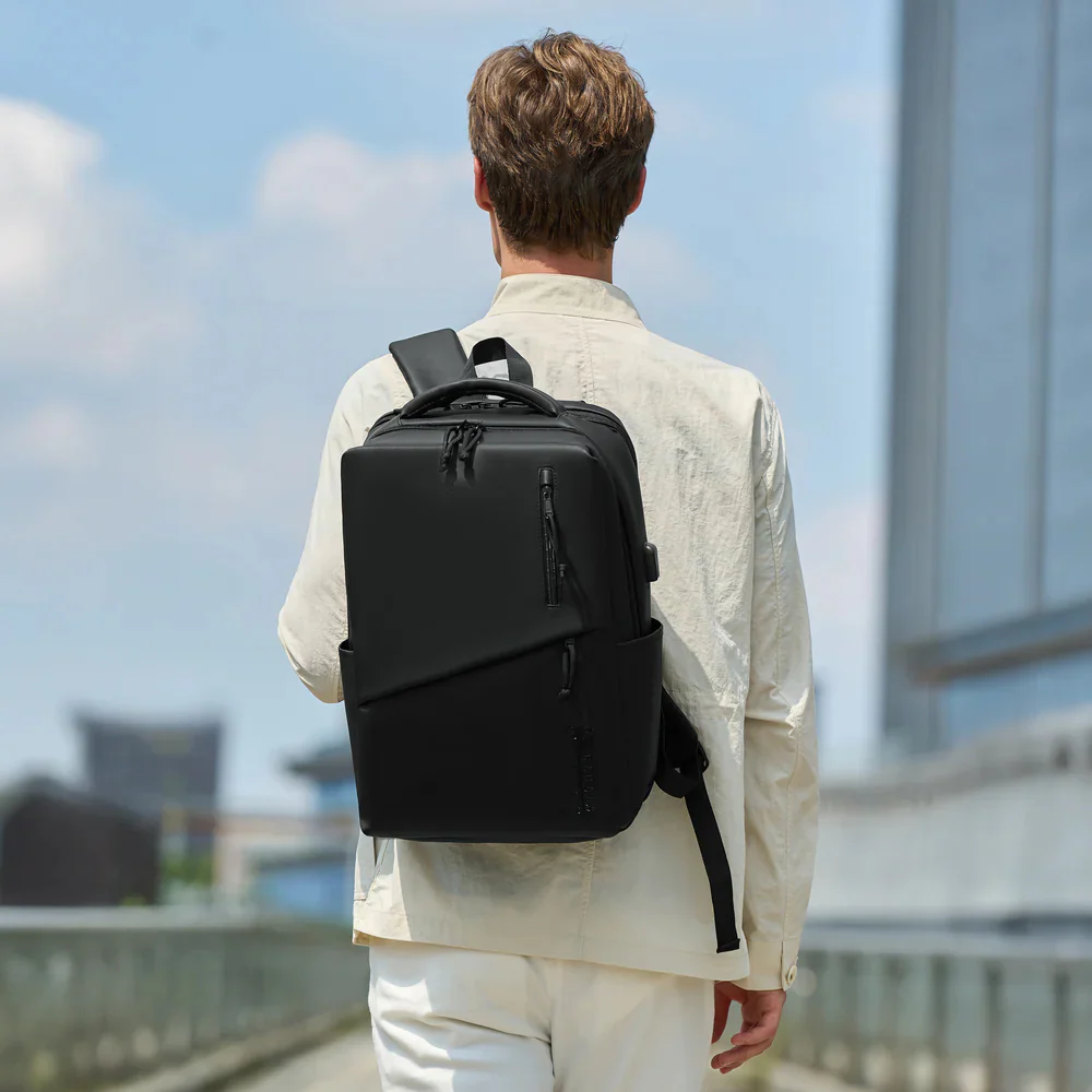 Rahala RAL816 Laptop Backpack - Black - Image 11