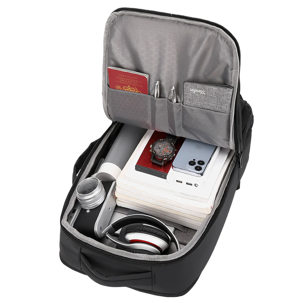 Rahala RI-5306 Laptop Backpack - Black - Image 6