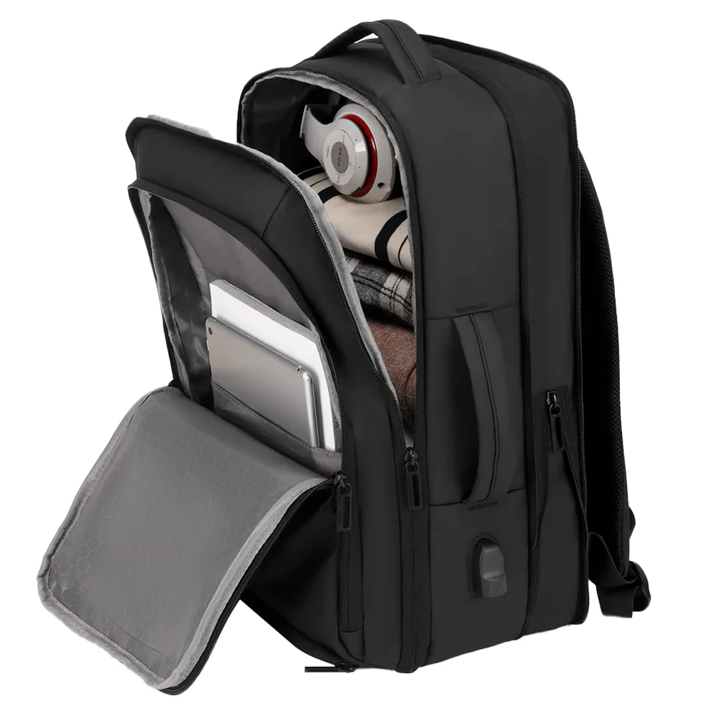 Rahala RI-5306 Laptop Backpack - Black - Image 7
