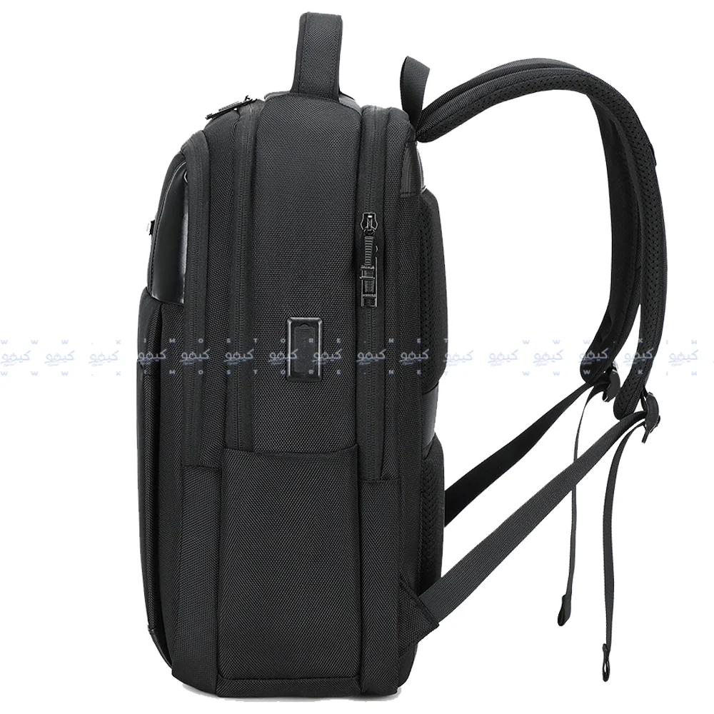 Rahala SH-50 Laptop Backpack - Black - Image 3